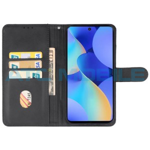 Pouzdro Shield4U Tecno Spark 10 Pro otev&iacute;rac&iacute; čern&eacute;