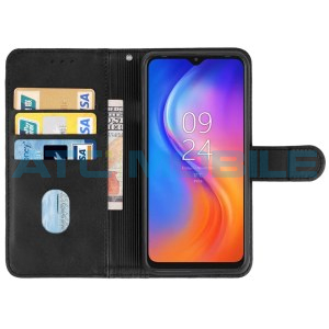 Pouzdro Shield4U Tecno Spark 8T otev&iacute;rac&iacute; čern&eacute;