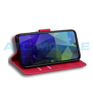 Pouzdro Shield4U Tecno Spark 8 Pro otev&iacute;rac&iacute; červen&eacute;