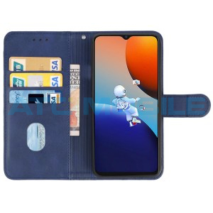 Pouzdro Shield4U Tecno Spark 9 otev&iacute;rac&iacute; modr&eacute;