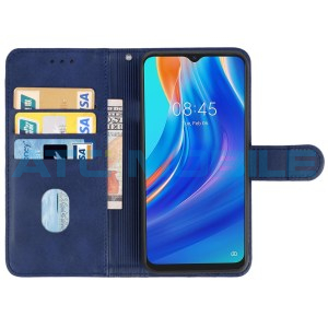 Pouzdro Shield4U Tecno Spark 9 Pro otev&iacute;rac&iacute; modr&eacute;