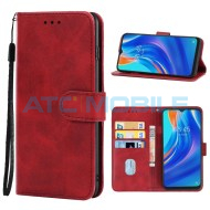 Pouzdro Shield4U Tecno Spark 9 Pro otev&iacute;rac&iacute; červen&eacute;