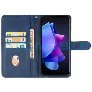 Pouzdro Shield4U Tecno Spark Go 2023 otev&iacute;rac&iacute; modr&eacute;