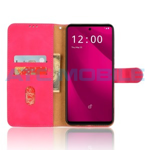 Pouzdro Shield4U T Phone 2 Pro 5G (2024) Skin Feel otev&iacute;rac&iacute; červen&eacute;
