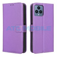 Pouzdro Shield4U T Phone 5G (2023) Diamond Texture otev&iacute;rac&iacute; fialov&eacute;