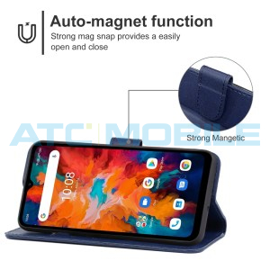 Pouzdro Shield4U Umidigi Bison X10 otev&iacute;rac&iacute; modr&eacute;