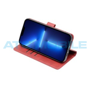 Pouzdro Shield4U Xiaomi 13 Calf Texture červen&eacute;