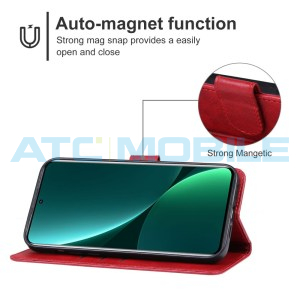 Pouzdro Shield4U Xiaomi 13 Pro otev&iacute;rac&iacute; červen&eacute;