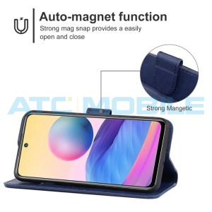 Pouzdro Shield4U Xiaomi Redmi 10 5G otev&iacute;rac&iacute; modr&eacute;