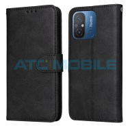 Pouzdro Shield4U Xiaomi Redmi 12C, 11A 4G Calf Texture čern&eacute;