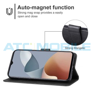 Pouzdro Shield4U ZTE Blade A73 4G, Blade V50S otev&iacute;rac&iacute; čern&eacute;