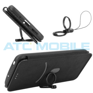 Pouzdro Shield4U Magnetic Samsung Galaxy XCover 5 (SM-G525) Carbon Fiber čern&eacute;