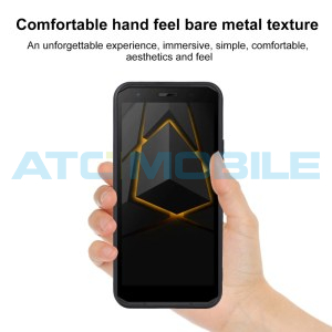 Silikonov&yacute; kryt Shield4U Doogee S41, S41 Pro čern&yacute;