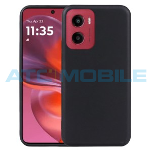 Silikonov&yacute; kryt Shield4U Motorola Moto G06 4G (XT2535) čern&yacute;