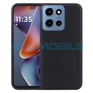 Silikonov&yacute; kryt Shield4U Motorola Moto G56 5G (XT2529) čern&yacute;
