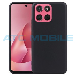 Silikonov&yacute; kryt Shield4U Motorola Moto G57 Power 5G čern&yacute;