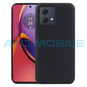 Silikonov&yacute; kryt Shield4U Motorola Moto G85 5G (XT2427-3) čern&yacute;