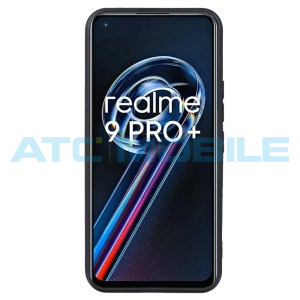 Silikonov&yacute; kryt Shield4U Realme 9 Pro+ (RMX3392) čern&yacute;