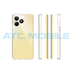 Měkk&yacute; TPU kryt Shield4U Realme C53 (RMX3760) transparentn&iacute;