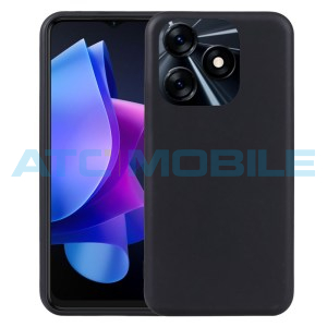 Silikonov&yacute; kryt Shield4U Tecno Spark 10, 10C čern&yacute;