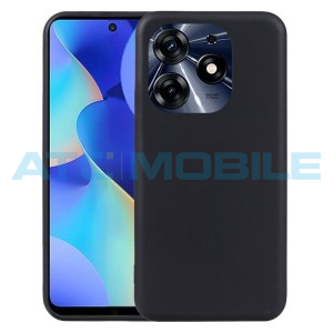 Silikonov&yacute; kryt Shield4U Tecno Spark 10 Pro čern&yacute;
