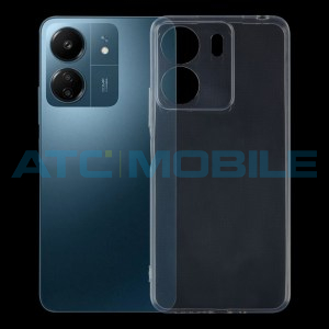 Měkk&yacute; TPU kryt Shield4U Xiaomi Redmi 13C 4G transparentn&iacute;, ultratenk&yacute; (0,75mm)