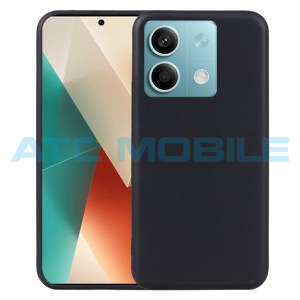 Silikonov&yacute; kryt Shield4U Xiaomi Redmi Note 13 4G čern&yacute;