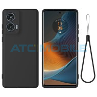 Ochrann&yacute; kryt Shield4U Silicone Liquid Motorola Edge 50 Fusion (XT2429) čern&yacute;