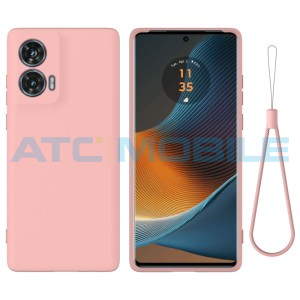 Ochrann&yacute; kryt Shield4U Silicone Liquid Motorola Edge 50 Fusion (XT2429) růžov&yacute;