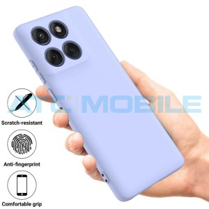Ochrann&yacute; kryt Shield4U Silicone Liquid Motorola Edge 60 Fusion (XT2503) fialov&yacute;