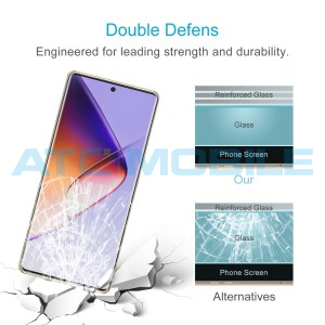 Tvrzen&eacute; sklo Shield4U Infinix Note 40 Pro (X6850) -nekryje celou plochu