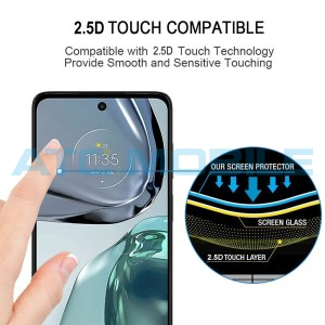 Tvrzen&eacute; sklo Shield4U Motorola Moto G32 (XT2235), G62 Full Screen&Glue čern&eacute; 2,5D