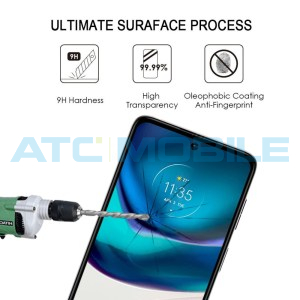 Tvrzen&eacute; sklo Shield4U Motorola Moto G42 (XT2233) Full Screen&Glue čern&eacute; 2,5D