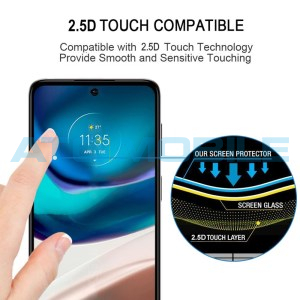 Tvrzen&eacute; sklo Shield4U Motorola Moto G42 (XT2233) Full Screen&Glue čern&eacute; 2,5D