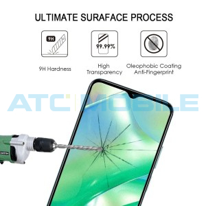 Tvrzen&eacute; sklo Shield4U Realme C55 (RMX3710) Full-Glue čern&eacute; 2,5D