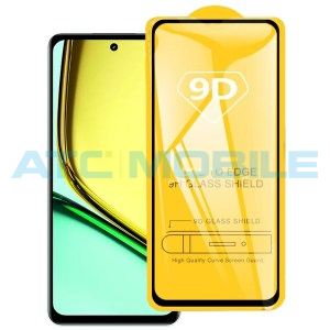 Tvrzen&eacute; sklo Shield4U Realme C67 (RMX3890) Full-Glue čern&eacute; 2,5D