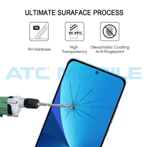 Tvrzen&eacute; sklo Shield4U Xiaomi 13 Full-Glue čern&eacute; 2,5D