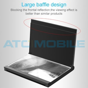 Stoj&aacute;nek se zvět&scaron;ovac&iacute;m sklem/lupou Shield4U (Magnifier Phone Projection) 12