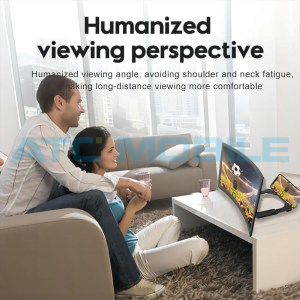 Stoj&aacute;nek se zvět&scaron;ovac&iacute;m zakřiven&yacute;m sklem Shield4U (Magnifier Phone Projection) 12