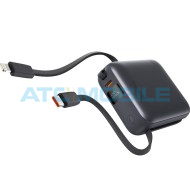 Powerbanka SWISSTEN SPACE 10000 mAh s integrovan&yacute;mi kabely (USB-C, Lightning)