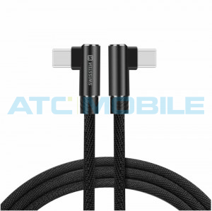 Kabel SWISSTEN ARCADE USB-C / USB-C 1,2m, čern&yacute;