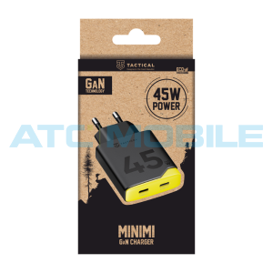 Nab&iacute;ječka Tactical Mini 45W GaN (2 x USB-C)