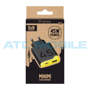 Nab&iacute;ječka Tactical Mini 45W GaN (USB, USB-C)