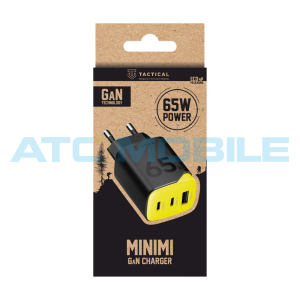 Nab&iacute;ječka Tactical Mini 65W GaN (USB + 2x USB-C)