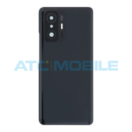 Zadn&iacute; kryt Xiaomi 11T, 11T Pro čern&yacute;/&scaron;ed&yacute; včetně skl&iacute;ček kamer
