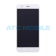 Displej + dotyk + kryt Xiaomi Mi A1, b&iacute;l&yacute;