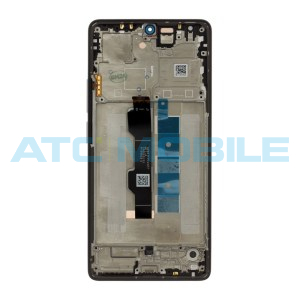 Displej + dotyk + kryt Xiaomi Redmi Note 13 Pro 4G čern&yacute; (Service Pack) - 56000300N600
