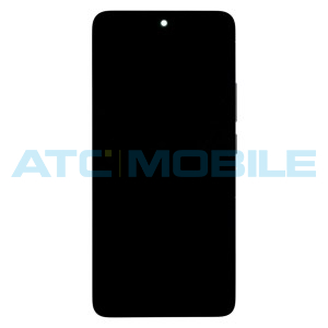 Displej + dotyk + kryt Xiaomi Redmi Note 14 5G čern&yacute; (Service Pack) - 56002000O1700