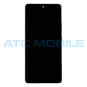 Displej + dotyk + kryt Xiaomi Redmi Note 14 Pro 4G čern&yacute; (Service Pack) - 560003000O600