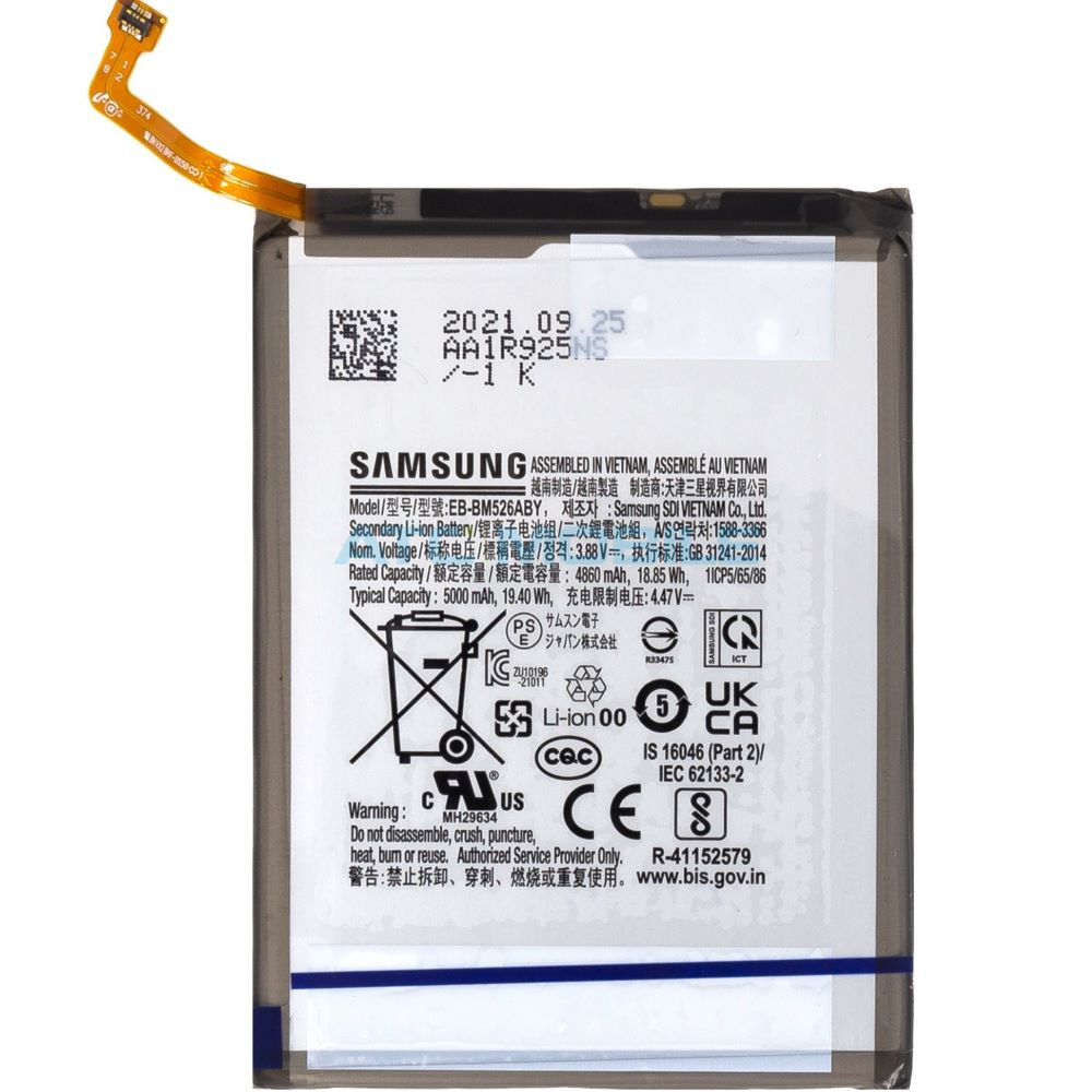 EB-BM526ABY Displej + dotyk + kryt Samsung Galaxy A23 5G (SM-A236), černý